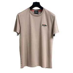 Kiton Nude Pink Round Neck Short Sleeve T-Shirt